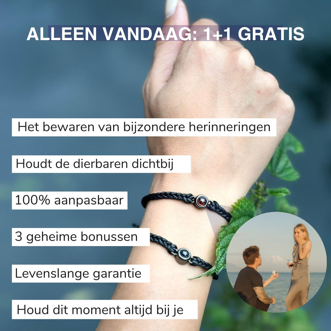 Foto Armband met Letter