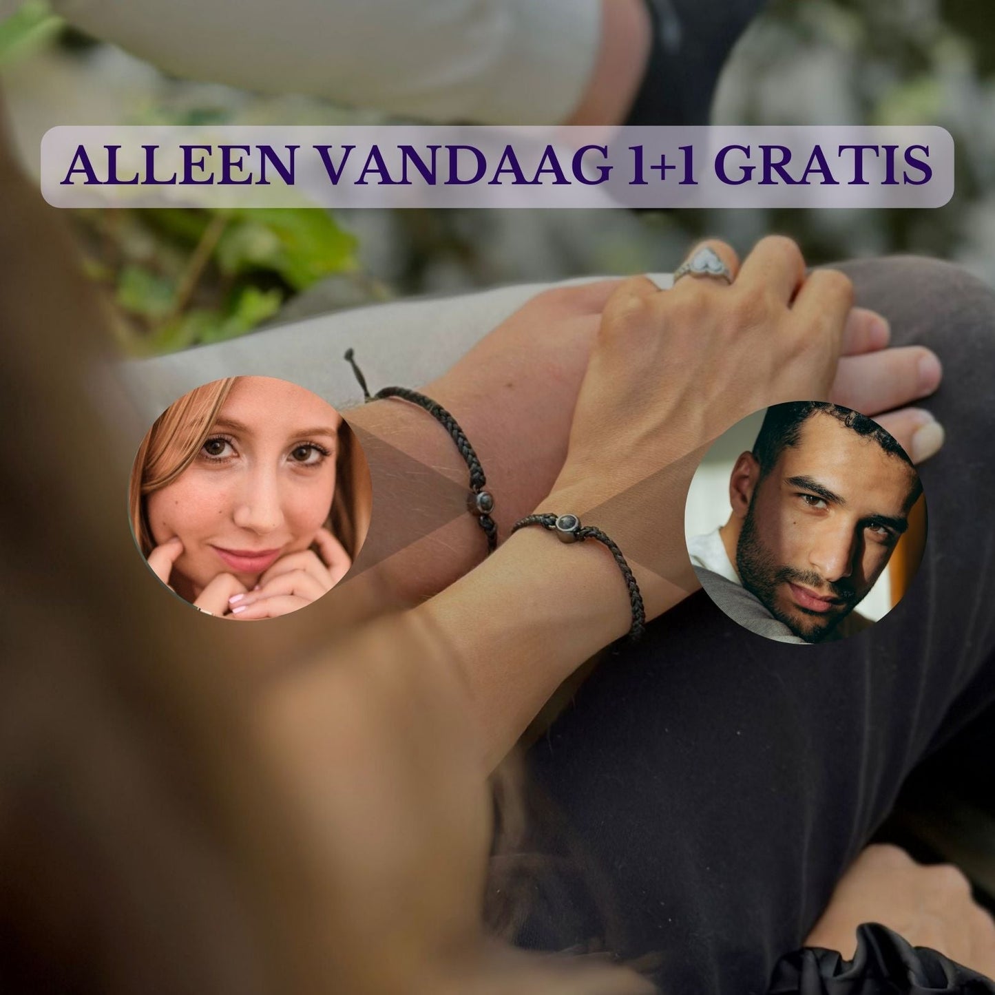 Foto armband 1+1 GRATIS