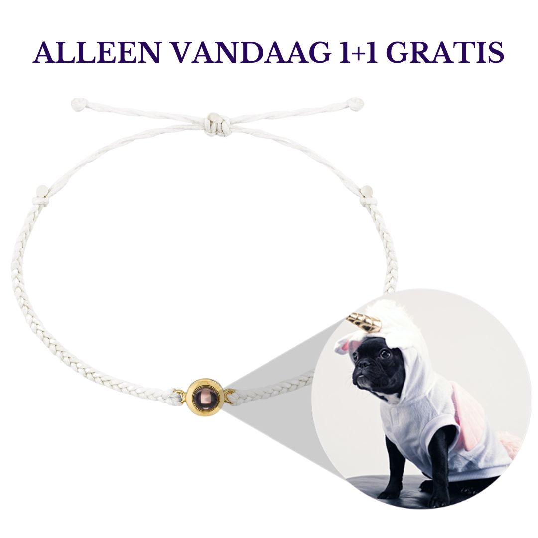 Foto armband 1+1 GRATIS